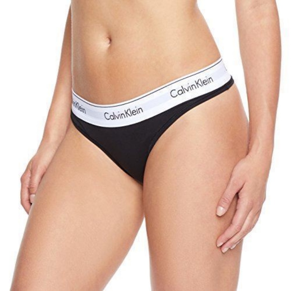Calvin Klein Women's Modern Cotton Thong Panties